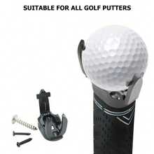 1pc Golf Ball Pickers, Suitable For Putter And Swing Handle, Foldable Portable Golf Ball Retrieval Tool - Multicolor - View 8