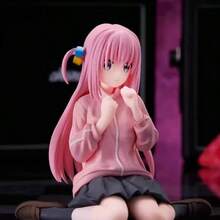 1 buah Figur Anime Lonely Goto Posisi Duduk Dekorasi Mobil Model Figur - MultiWarna - View 7