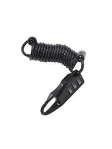 Multifunctional Helmet Lock Mountain Bike Wire Lock Safety Lock Bicycle Motorcycle Electric Vehicle Portable Password Cable Lock - Multicolor - View 4