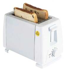 Electric Toaster With 2 Wide Slots For Kitchen, With 1.1 Inch Wide Opening, 6 Toasting Controls, Fast Toaster. - 白色 - 查看 3