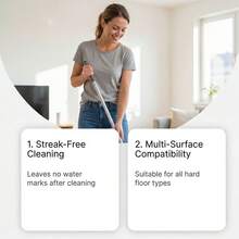 Floor Cleaning Tablets - Ceramic Tile & Hardwood Floor Cleaner, Removes Stains & Odors, Leaves A Clean & Shiny Finish, Deep Cleaning Effervescent Tablets For Various Floor Surfaces, Convenient Design - 固體 - 查看 2