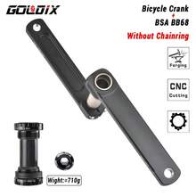 GOLDIX 50-34T/52-36T/53-39T 公路自行车曲柄组，超轻 22/20 速曲柄组，兼容 SRAM 105 7020 8020 传动系统 - 黑色 - 查看 9