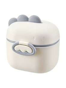 1 pieza Lindo contenedor de leche en polvo para bebé, caja de almacenamiento de alimentos para bebés, recipiente sellado para cereales de arroz, dispensador portátil de leche en polvo para uso al aire libre - Multicolor - Ver 8