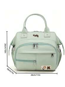 New Fashion Mommy Bag, Large Capacity Tote Bag, Multi-Function Shoulder Bag, Diaper Bag - Multicolor - View 6