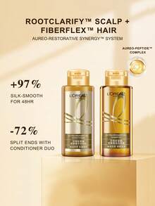 L'Oreal 巴黎欧莱雅奇焕润泽洗发水+护发素套装（洗发水100毫升+护发素100毫升） - mini 100ml+100ml - 查看 3