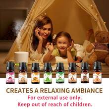 Dessert & Festive Scented Essential Oils Set For Diffusers Humidifiers Aromatherapy Home Fragrance Gift - A - View 2