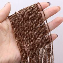 5串2毫米3毫米刻面水晶玻璃圆珠，适用于DIY手链项链工艺材料 - 5strings - 查看 8