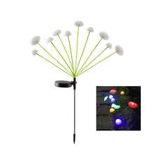 1pc 6/8/10 LED Solar Jellyfish Light, Mushroom Light, Garden Path Light, Outdoor Solar Pathway Light, Suitable For Lawn, Garden, Patio, Solar Powered, Warm White & Color Changing Light - Multicolor - View 13