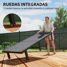 Outsunny Patio Lounge Chair & Swing Chair - A - View 7