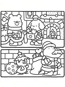 1pc Comfortable Colorful Picture Book For Adults & Children, Learning Supplies & Toys, Suitable For Back To School, Bold & Simple Design, Relaxing, Christmas, Halloween, Birthday, Children's Day Gift - Multicolor - View 7
