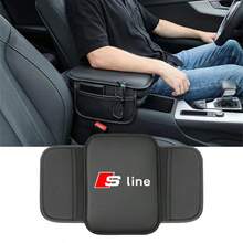 1PC Auto Parts Car Armrest Pad Center Console Arm Rest Box Cover Protective Mat For Audi S Line A3 A4 A5 A6 A7 A8 S3 S4 S5 S6 S7 - Multicolor - View 2
