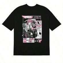 New Summer Collection 2026 Maomao Vintage Anime Shirt The Apothecary Diaries Uni Tee, Anime Fan Gift Free Shipping Within 24 Hours Free Shipping Within 24 Hours - 黑色 2 - 查看 1