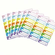 10张彩色账单到期提醒贴纸，13.4x12.9厘米，适用于家庭或办公室文具、日历提醒、账单追踪和预算管理。 - 10張帳單到期提醒 - 查看 7