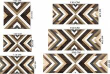 Tête de lit décorative Oedim en PVC 5 mm, motif bois abstrait imprimé numériquement sans relief, pour la chambre. - PVC - Voir 5