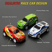 88pcs Stylish Mini 2.7" Diecast Car Toy Set, Awesome Party Favor Racing Toys, Ideal For Children's April Fools' Day, Halloween, Birthday, Christmas Stocking Stuffers, Best Gift For Kids - Beige - View 4
