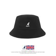 Kangol Kangaroo Hat With Letter Embroidery - A Fishing Hat For Winter With Added Insulation For Sun Protection.This Bucket-Shaped Hat Is Suitable For Both Men And Women And Is A  Brand Product. KOWY - 毛巾款-紅色[三標-高版] - 查看 2