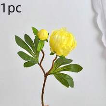 Bó hoa mẫu đơn nhân tạo 1/5/7 cành, hoa mẫu đơn sống động như thật, thích hợp làm quà tặng Ngày Valentine, quà tặng Ngày của Mẹ, trang trí nhà cửa, trang trí bàn tiệc cưới, trang trí tiệc, bó hoa cưới, trang trí văn phòng, trang trí phòng ngủ và phòng khách, trang trí quanh năm. - Nhiều màu - Xem 23