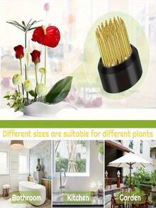 1 buah Flower Frog - Vas Bunga dengan Penahan Jarum Logam Bulat, Cocok untuk Kreasi Bunga DIY, Tersedia dalam 3 Ukuran - Mengatur - View 4