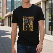 Men T-Shirts - Black - View 6