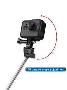 PULUZ Extendable Handheld Monopod Selfie Stick, Universal, & DJ I Osmo Action Cameras - View 5