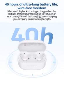Huawei 藍牙耳機FreeBuds SE 2 輕量化設計持久續航40小時 藍牙5.3低延遲 通勤運動學習多場景適用 陶瓷白 - 陶瓷白 - 查看 3