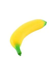 1PC Soft Squishy Banana Simulator, Slow Rising Anti-Stress Fruit Shaped Squeezer, Fun And Stress Relief, Soft Plush Banana - Multicolor - View 4