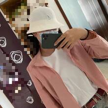 KANGOL Kangaroo Round-Brimmed Fisherman Hat With Sunshade Cap, Stylish And Versatile, With Circle-Shaped Fabric Towel, Extremely Popular.Hat . AXY0 - 寶藍色圓頂毛巾料 - 查看 3