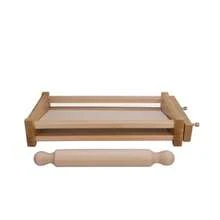 "Chitarra" Pata Cutter With 32cm/12.-Inch  Pin - Brown - View 6