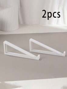 2pcs Space-Saving Keyboard Stand, Ergonomic Keyboard Holder Suitable For Unused Keyboards, Adjustable 20° Angle, Non-Slip Base, Comfortable Typing Experience, Fits Most 104/106 Keys Keyboards, Office & Home Work Space Accessory, Durable - Multicolor - View 6