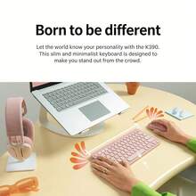 Wireless Bluetooth Keyboard, Ultra-Thin And Portable, 79 Keys, Long Battery Life, Easy Customization, Comfortable Typing Experience, Supports Multi-Device Connection, And Has A Simple Keyboard Layout. - View 4