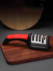 Dụng cụ mài dao nhà bếp đa năng chống trượt, đá mài nhanh ba phần và bốn phần, vật dụng thiết yếu cho nhà bếp, dễ dàng mài sắc mọi loại dao. - Nhiều màu - Xem 8