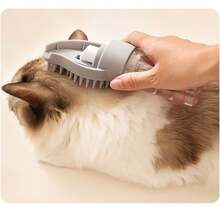 Bàn chải tắm đa năng cho thú cưng, bàn chải tắm và massage bằng silicon, dụng cụ làm sạch và chải chuốt cho mèo và chó. - Nhiều màu - Xem 8