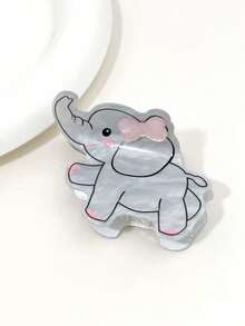 1个可爱动物爪子发夹，萌萌的鲨鱼造型发爪夹，女士发饰，时尚发夹，优雅发卡 - 彩色 - 查看 13