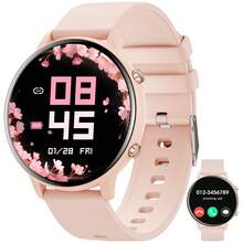 Men's And Women's Smartwatches, 1.39-Inch Hd Touchscreen Fitness Watch, With Wireless Calling And Message Notifications, Over 100 Sports Modes, Weather Forecast, Message Reminders, Heart Rate/Sleep Monitoring, Ip67 Waterproof, Compatible With Android And Ios. - Mouldless - View 12
