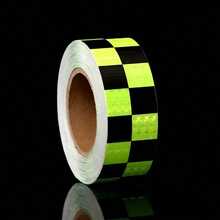 5cm*3 Meters Reflective Warning Tape Waterproof PVC Material Night Sticker Outdoor Use Suitable For Clothing And Trailer Marking (Actual Product Without Paper Core) - Multicolor - View 17