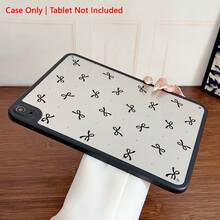 1个蝴蝶结透明平板电脑保护套，防震保护套，兼容iPad Pro 11、Air 11/13 M3、11 A16、第10/9/8/7代、Air 4/5、10.9/10.2/9.7英寸 - 彩色 - 查看 3