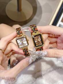 Đồng hồ đeo tay vàng thời trang mới dành cho nữ, đồng hồ thạch anh cổ điển sang trọng tối giản thanh lịch nhẹ nhàng đa năng, món quà tuyệt vời dành cho phái nữ. - Bạc - Xem 12