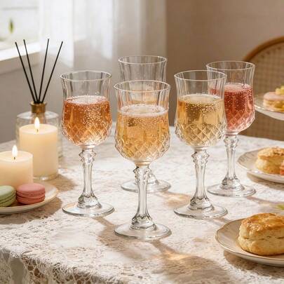 Bộ 4 ly sâm panh nhựa màu hồng, chất liệu nhựa bền, ly trong suốt màu hồng có thể tái sử dụng, thích hợp cho đám cưới, tiệc sinh nhật, tiệc độc thân, lễ kỷ niệm, bữa tối trang trọng.