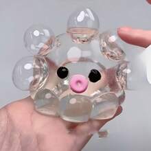 1pc Octopus Crystal Ball, DIY Bubble Popping Stress Relief Squeeze Toy, Trending Slow Rebound Fidget Toy - Multicolor - View 5
