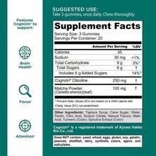 Goli Matcha Mind Gummies - Green Tea Leaves Powder With Cognizin For Focus, Attention And Brain Health, Vegan, Non-GMO, Gluten-Free & Gelatin Free - 5 CÁI - Xem 6