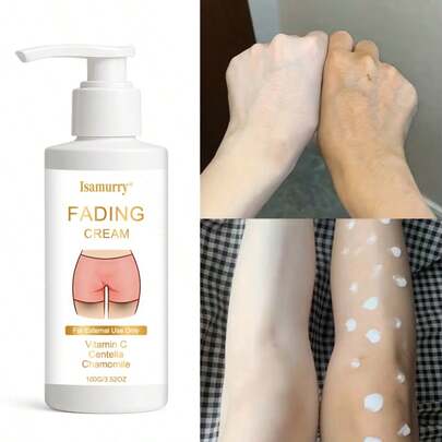 Brightening Facial Cream, Enriched With Vitamin C And Hyaluronic Acid, Quickly Absorbed, Non-Greasy, Suitable For Face, Body, Work And Dates