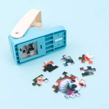 Perce-puzzle 1 pouce | Machine à perforer les puzzles portable | Coupe-puzzle en carton | Puzzle personnalisé à partir de photos | Outil d'artisanat fait main pour image personnalisée - Multicolore - Voir 8
