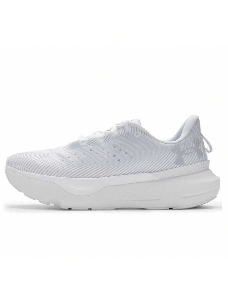 Under Armour New Women's Low-Top Fashionable Cushioned Sports Training Running Shoes - White - View 1