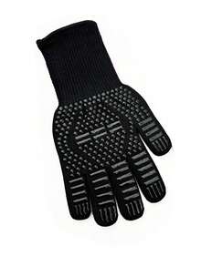 1 chiếc găng tay chịu nhiệt hai mặt cỡ cực lớn 500°C, găng tay lò nướng, găng tay chống cháy dùng cho nướng bánh, nướng thịt. - Nhiều màu - Xem 16