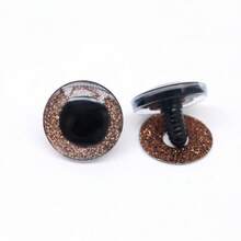 3D 亮片眼睛 10入 16-20mm 鉤針編織用眼睛，附墊圈與尺寸工具，大型鉤針眼睛，適合編織玩偶 Amigurami，送給鉤針愛好者的禮物，聖誕裝飾 - 通用電氣 - 查看 7