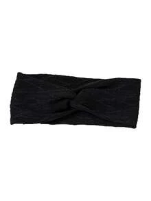 1 Peça Faixa de Cabeça Twist Twist, Faixa de Cabeça Versátil Esportiva Retrô de Cor Sólida, Adequada para Esportes, Rua, Ar Livre, Acessórios de Fitness e Praia, Roupas de Verão, Faixas de Cabelo de Praia de Verão, Viagem, Aniversário - Multicolorido - Visão 7