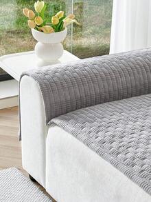 1 vỏ đệm sofa dùng được cả bốn mùa, kiểu dáng hiện đại tối giản, chống trượt, chống bụi và có thể giặt được, mềm mại và không phai màu, thân thiện với thú cưng, phù hợp với sofa hình chữ L và sofa 1-4 chỗ ngồi trong phòng ngủ, văn phòng, phòng khách. - Màu Xám nhạt - Xem 7
