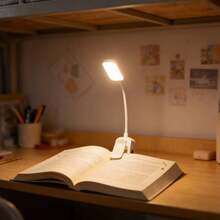 1 buah Lampu Baca Jepit Isi Ulang 8 LED, Lampu Jepit Ringan Cocok untuk Pecinta Buku, Lampu Baca Perawatan Mata untuk Tempat Tidur, Lampu Jepit yang Dapat Diatur dengan 3 Suhu Warna, Ringan, Hadiah Sempurna untuk Pecinta Buku, Lampu Baca Jepit Mini Ringan - Lampu penjepit buku vertikal - View 8