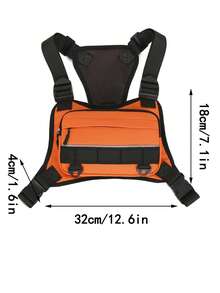 新款大容量战术背包、休闲简约胸包、户外骑行包和多功能背包 - 彩色 - 查看 13