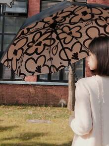 女士全自动雨伞，高品质遮阳伞，防雨防紫外线两用 - 如圖 - 查看 9